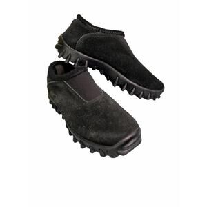 Salomon CX Black Suede Contagrip Thinsulate Slip On Trail Shoes